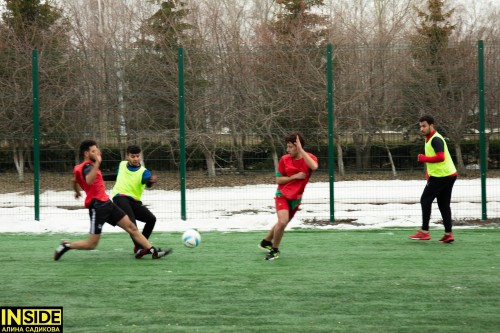 NCSPU held an indoor football friendly match